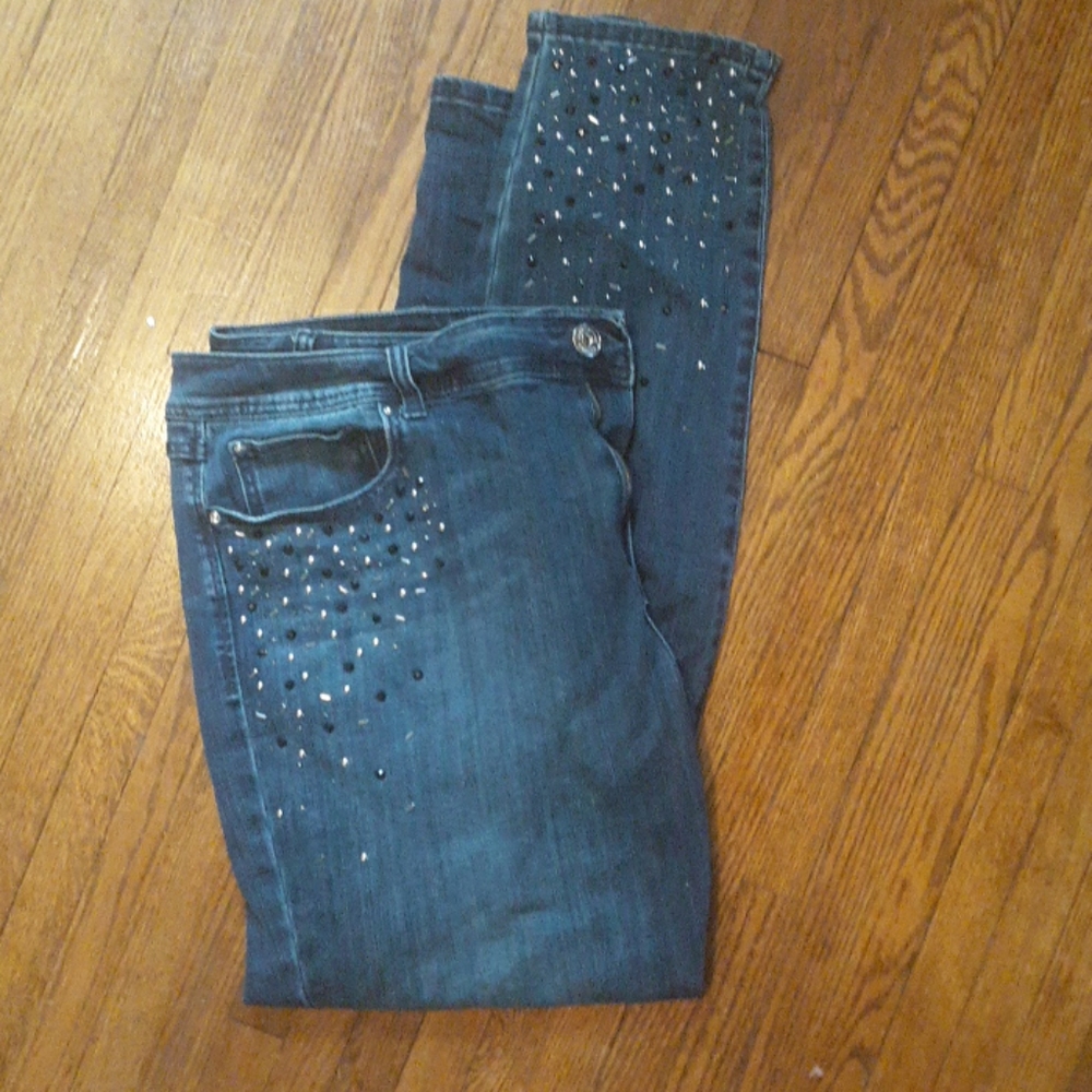 INC skinny leg denim